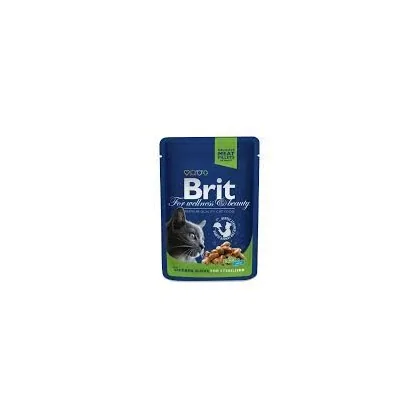 Brit Premium Chicken Pouch for Sterilized Cats, 100g